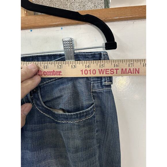 Big Star Jeans Womens 29L Blue Mid Wash Remy Low Rise Fit Boot Cut Cowgirl 31X31 - Picture 3 of 12